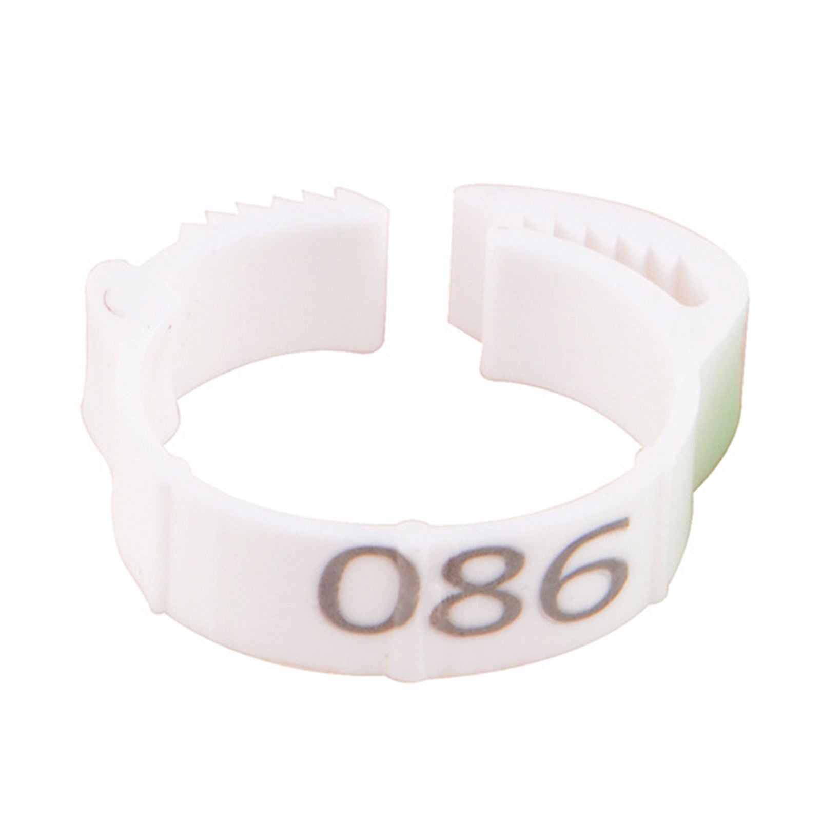 300Pieces Chicken Leg Rings Chicks Leg Band Clip Adjustable with Numbers