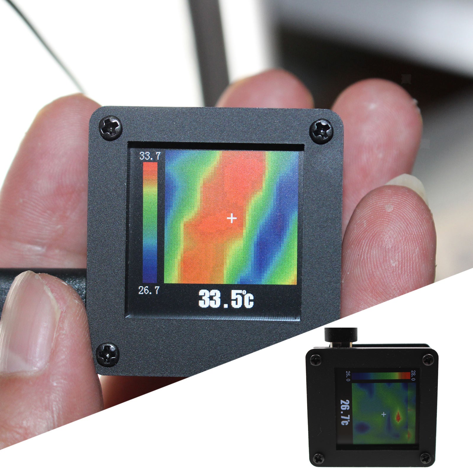 1pc Portable IR Thermal Imager Thermograph Camera Office Use Test Equipment