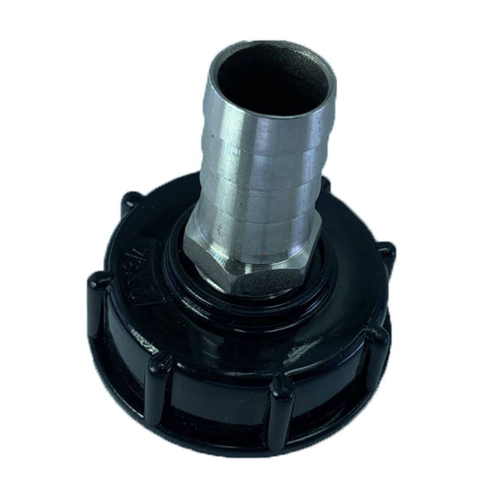 Garden IBC Hose Tote Tank Drain Adapter Connector S60X6 Replacement 0.98in