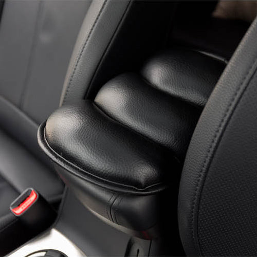 Black Luxury ALL Seat Armrest Pad Cushion Memory Foam Padded Support pillow An