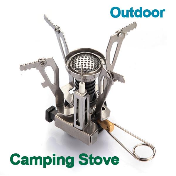 Outdoor Portable Ultra Mini Stainless Steel Gas Stove