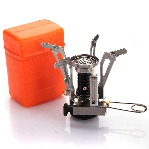 Outdoor Portable Ultra Mini Stainless Steel Gas Stove