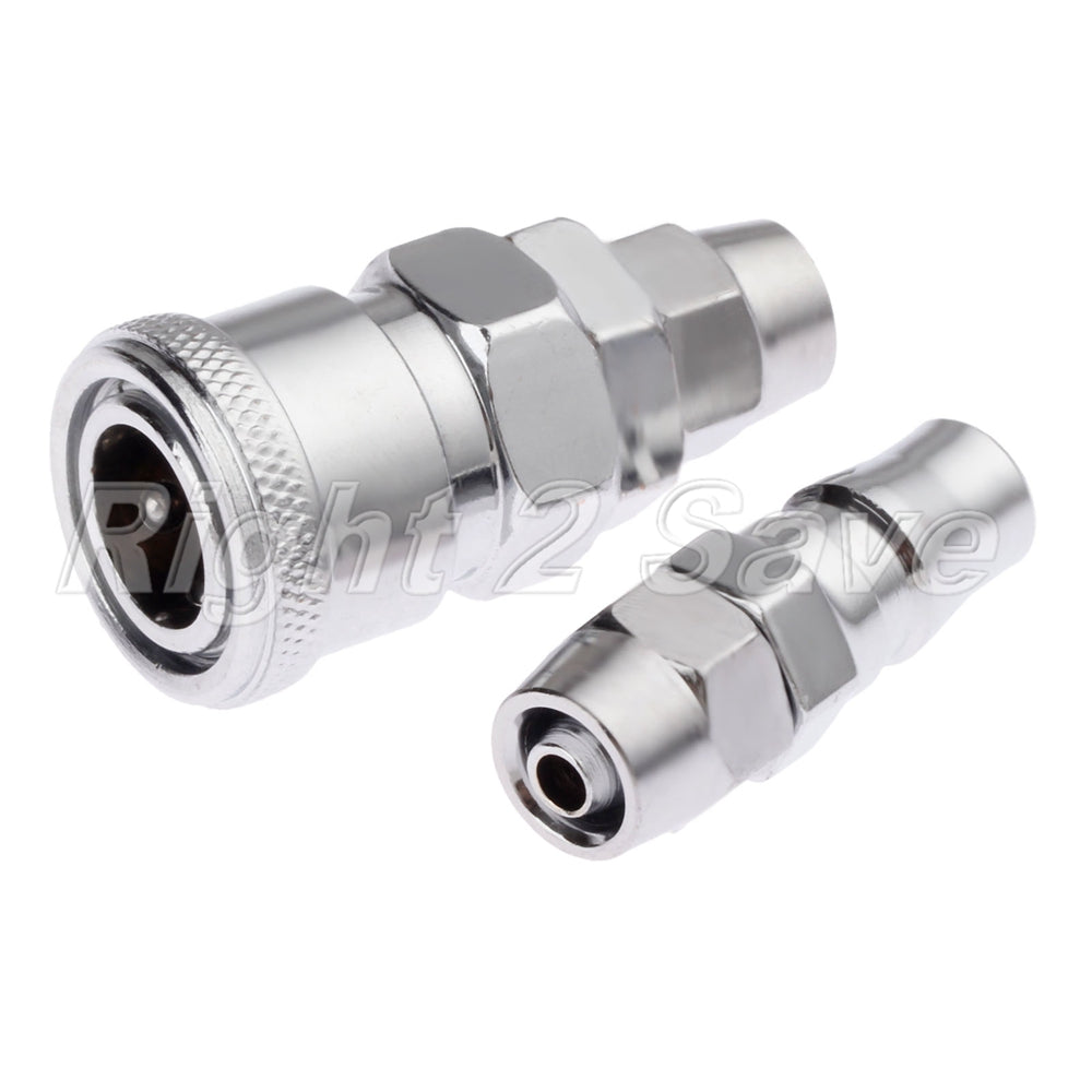5mm*8mm Air Line Hose Fitting Coupler & Bayonet Connectors 2Pcs Quick Release