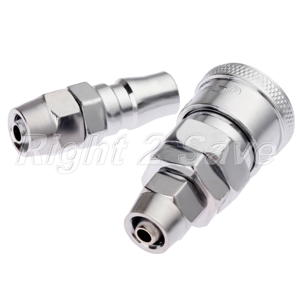 5mm*8mm Air Line Hose Fitting Coupler & Bayonet Connectors 2Pcs Quick Release