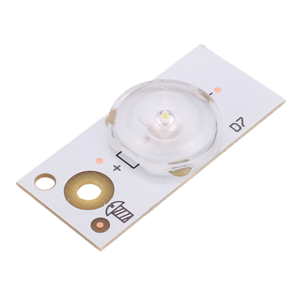 20Pcs 6V SMD Lamp Beads with Optical Lens Fliter for 32-65 inch LED TV Repair