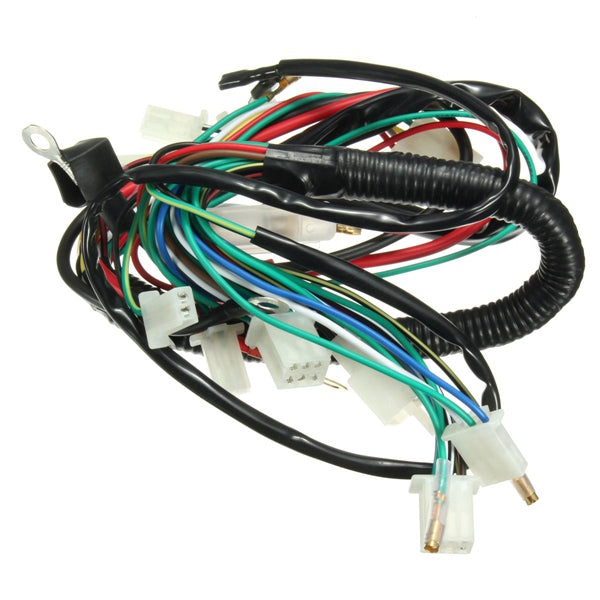 Wiring Harness Loom For Chinese electric start Quads 50cc 70cc 90cc 110cc 125cc
