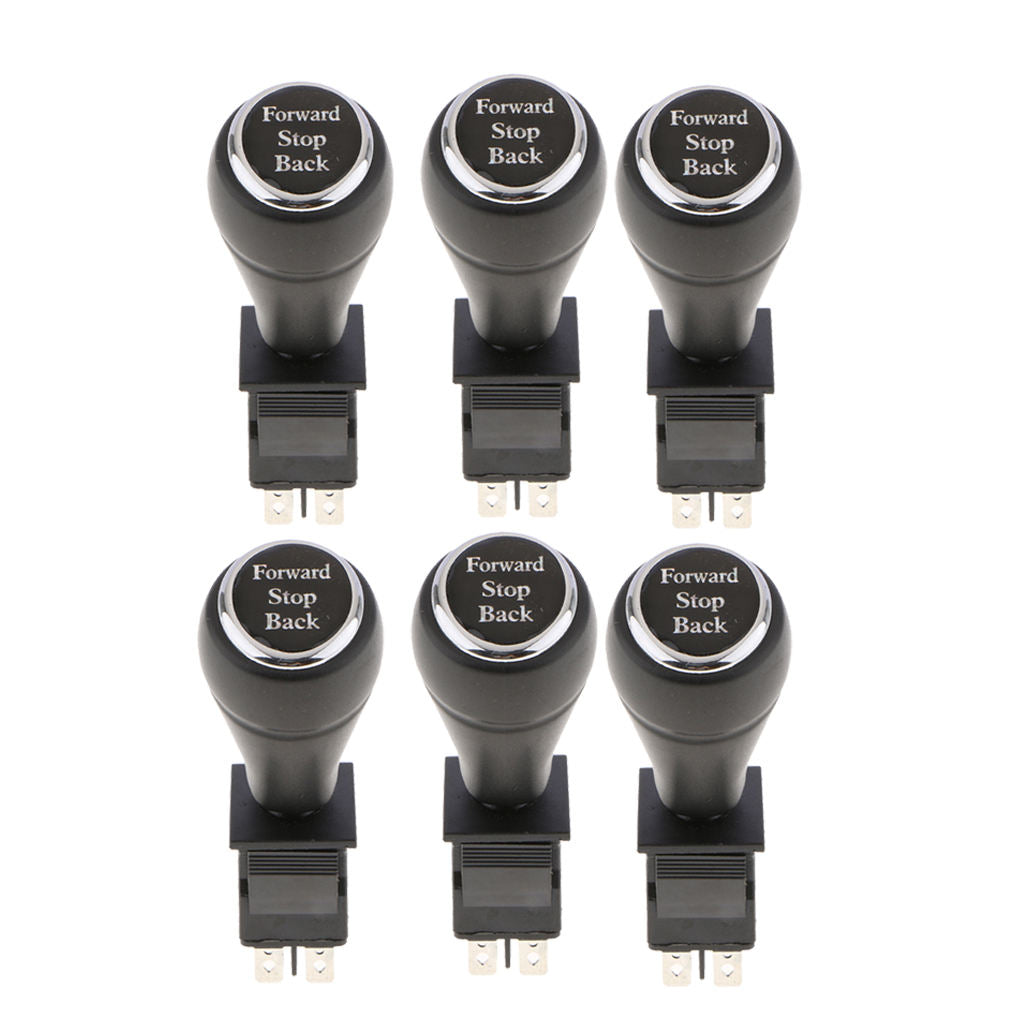 6Pieces Toddlers Electric Car Joystick Power Switch Parts On-Off-On DIY