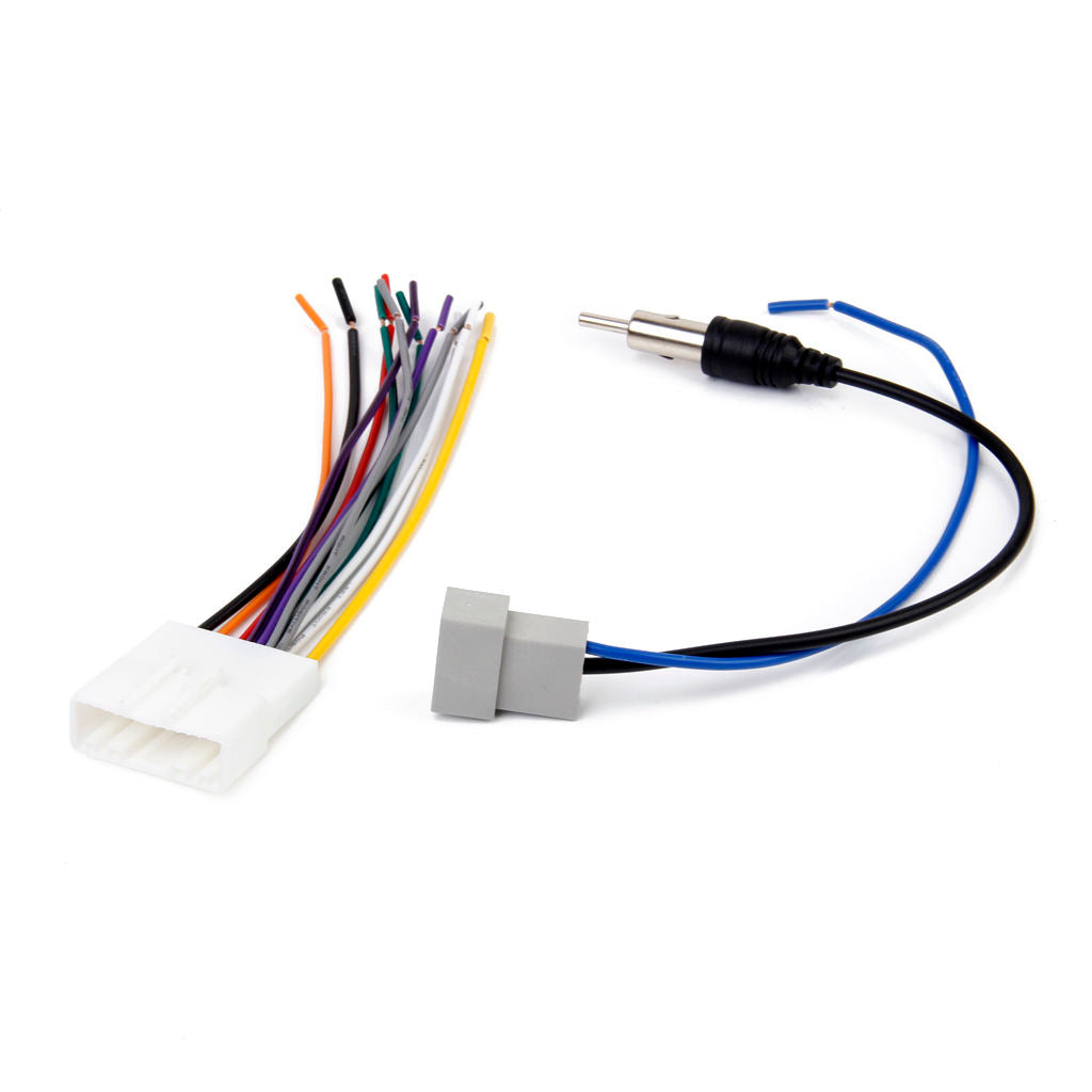 Car DVD Player Radio Wire Harness Plugs FM Antenna Adapter for Sunny Series