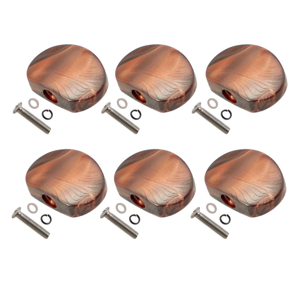 6-piece Plastic Acoustic Guitar, Machine Heads, Knobs,