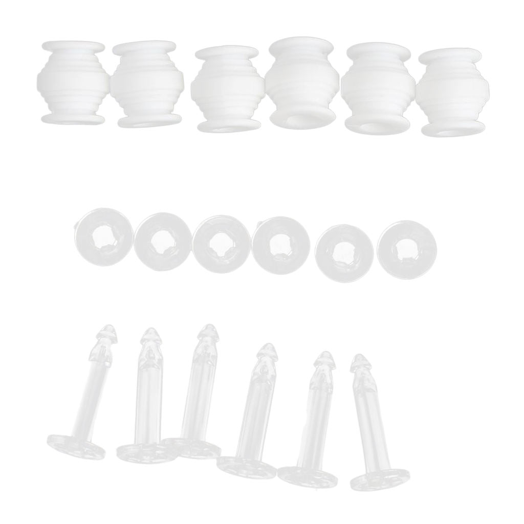 6Pcs Shock Absorption Damping Balls Anti-drop Pin Set for FPV DJI Phantom 3