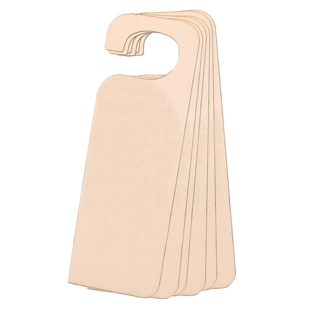 12pcs Door Knob Hangers DIY Hanging Warning Tags for Home Hotel Office