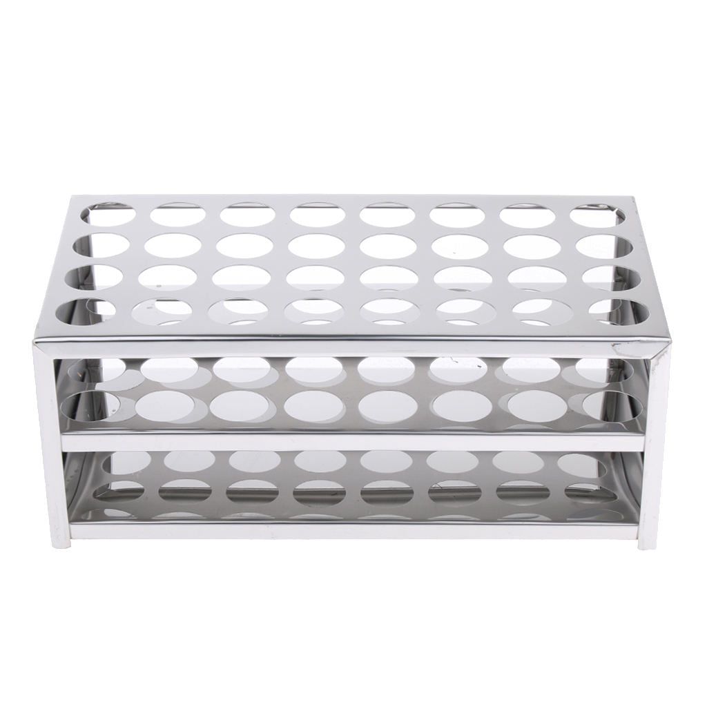 Stainless Steel Test Tube Rack, 16mm, 25 Place