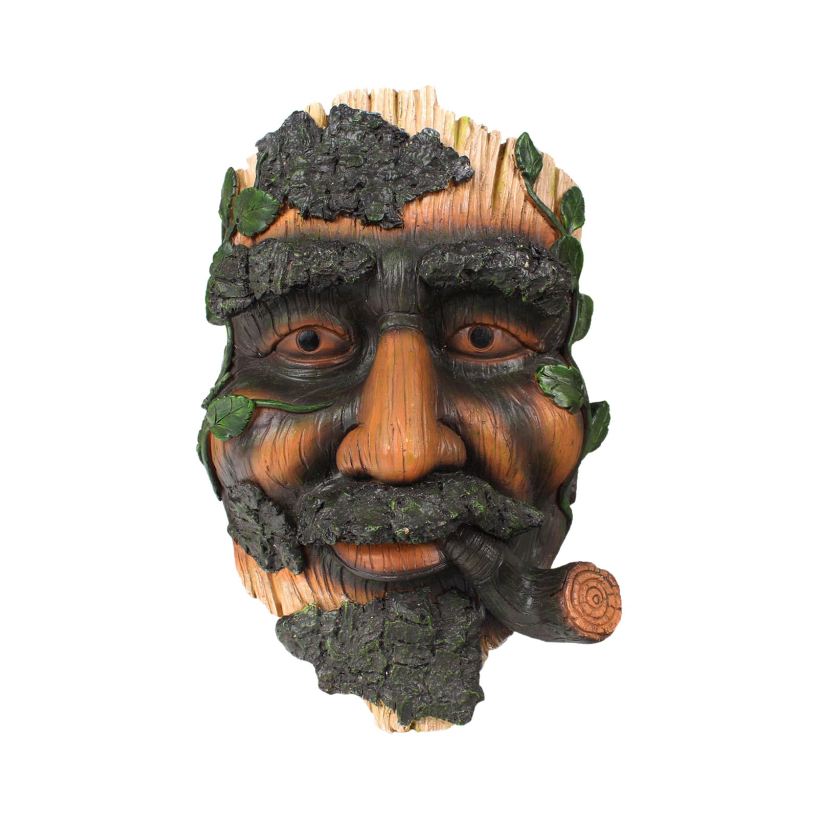 Tree Face Decor Funny Tree Hugger Hand-Painted Bird Feeder Garden Planter