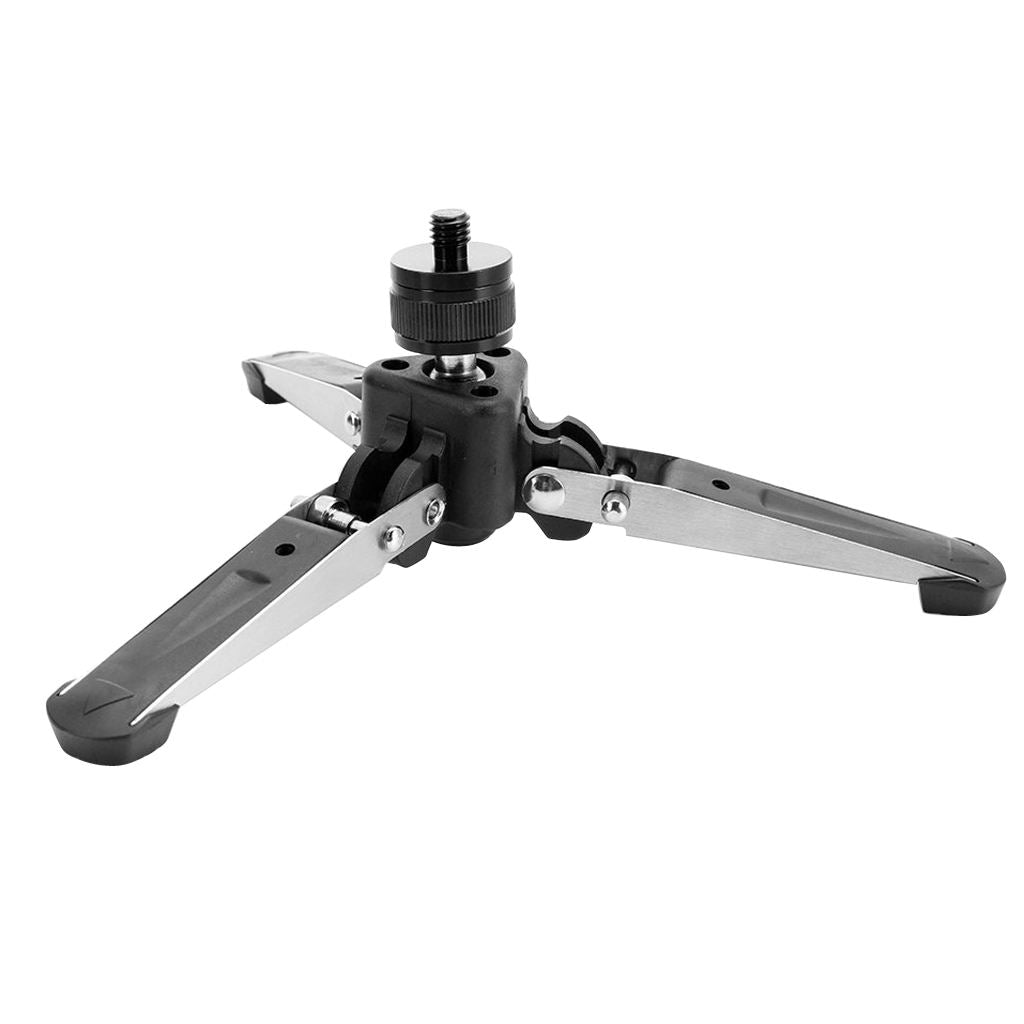 Mini Tripod Feet 3-Legs Support Stand Base 1/4" For Benro  Monopod