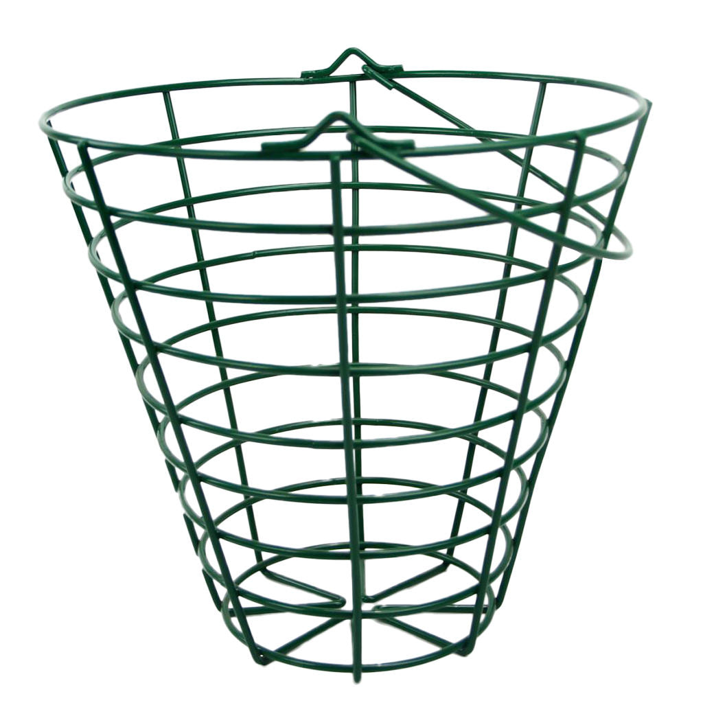 Metal Solid 100 Ball Basket Container Storage Bucket Practicing Accessories