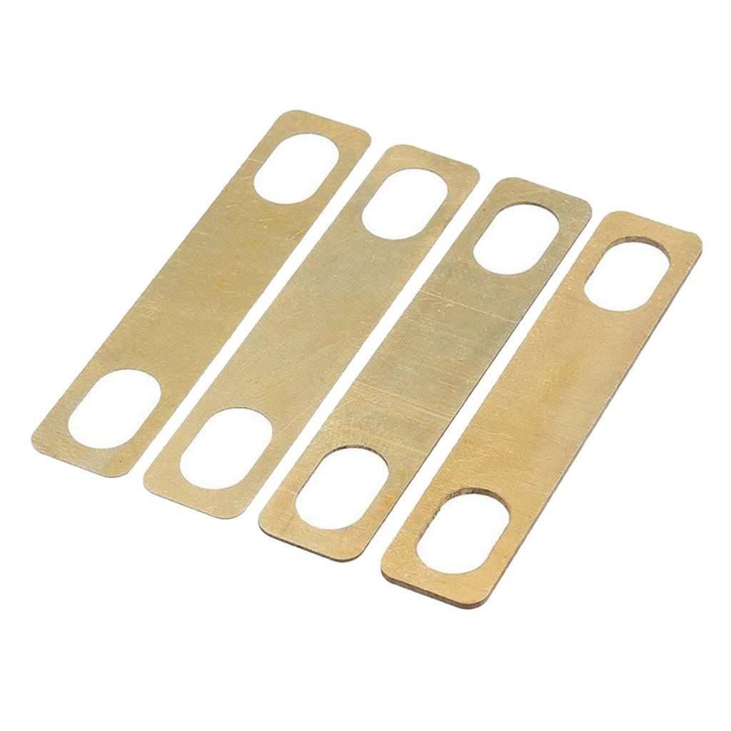 For Guitar Bass Accessories Neck Shims 0.2mm 0.5mm 1mm Pack of 16