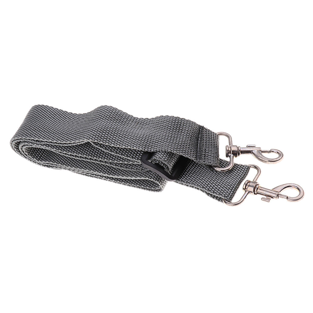 Nylon Snare Drum Neck Sling Strap Belt Snare Drum Replacement Parts Gray