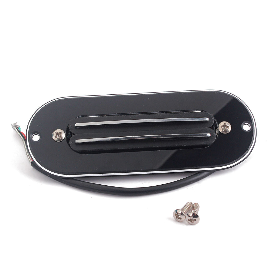 Dual Hot Rail Humbucker Pickup, for Acoustic Electric Cigar Box Guitar Parts