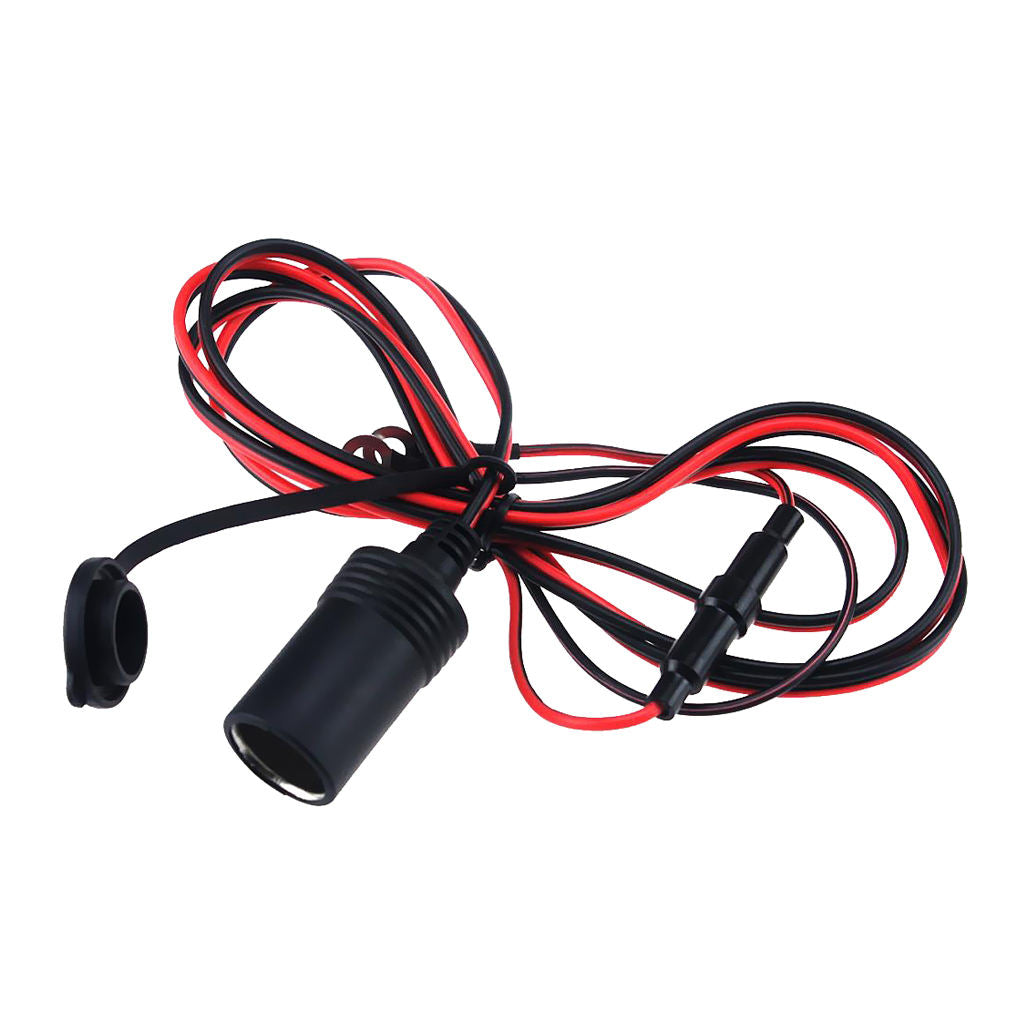 Waterproof 12V Car Boat Female Cigarette Lighter Power Plug Outlet Socket