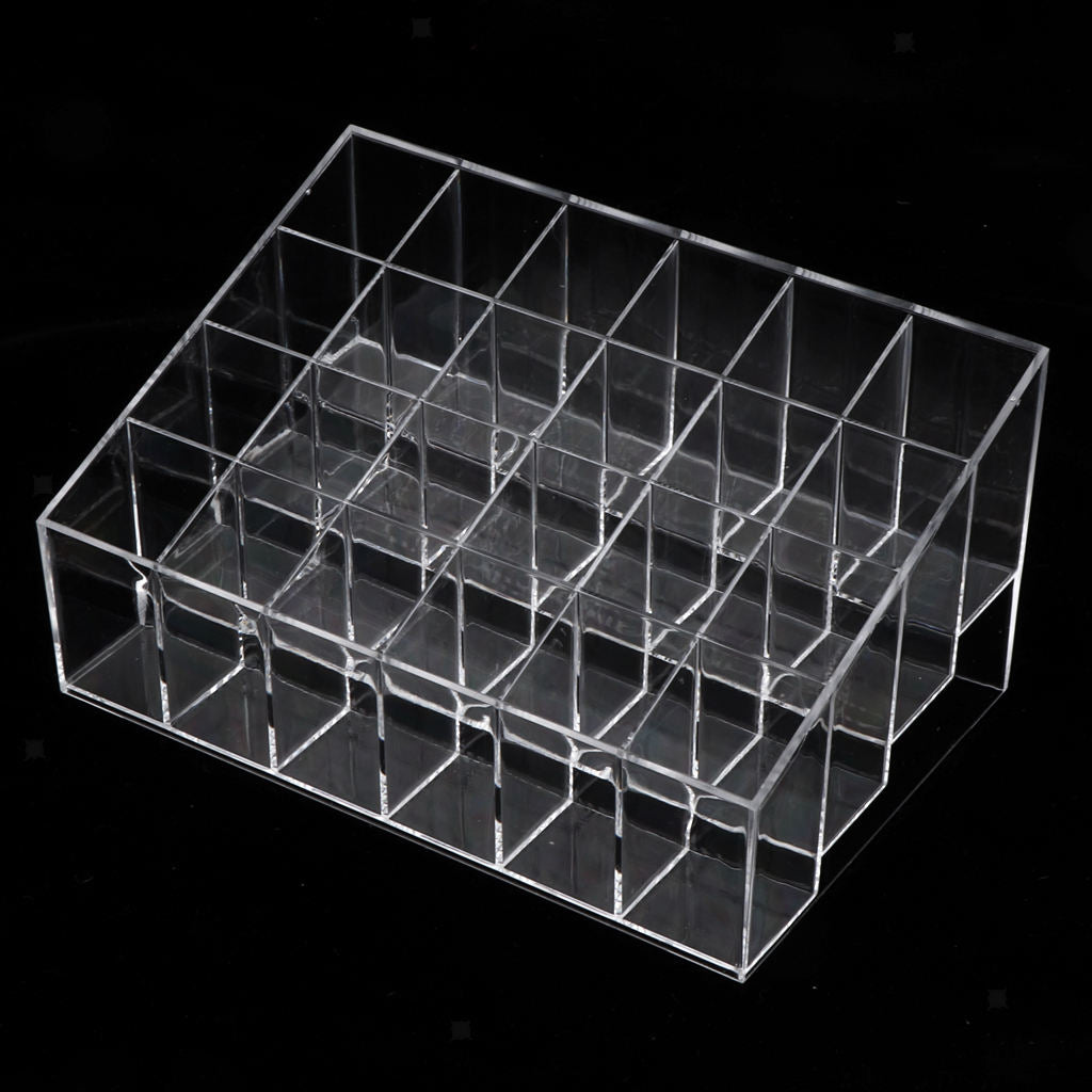 24 Grids Makeup Holder Organizer Display Stand for Lipsticks,Lip