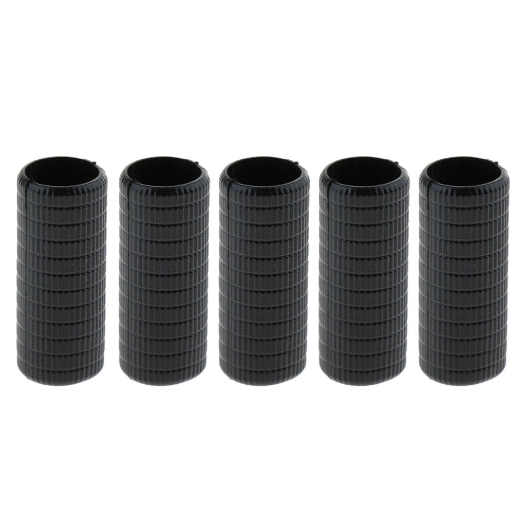 Practical 5pcs Rubber Bow Skin Bow Pads Black for Cello Bows Making Accessories