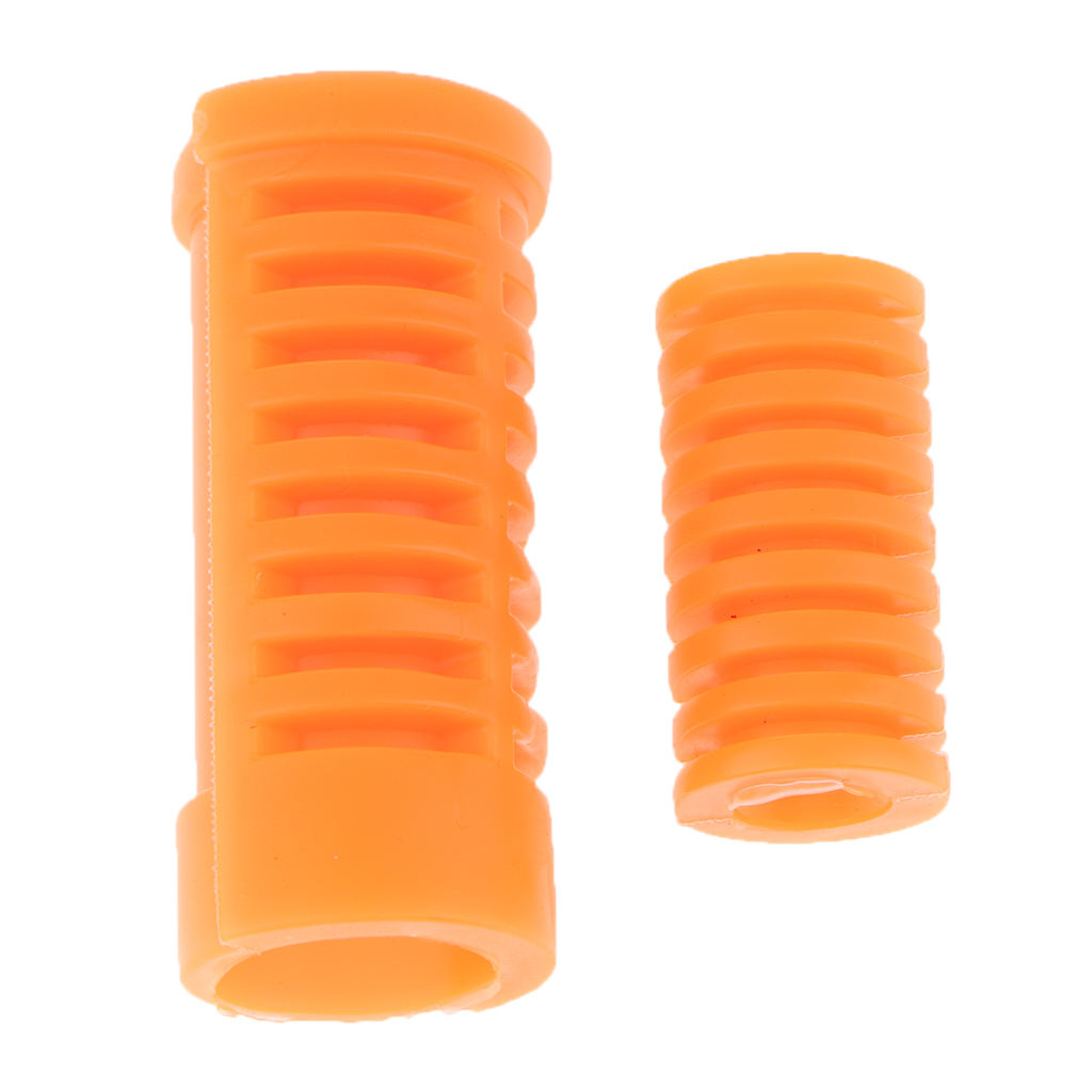 Motorcycle Gear Shift Shifter Lever Rod& Footrest Pedal Rubber Cover 2Color