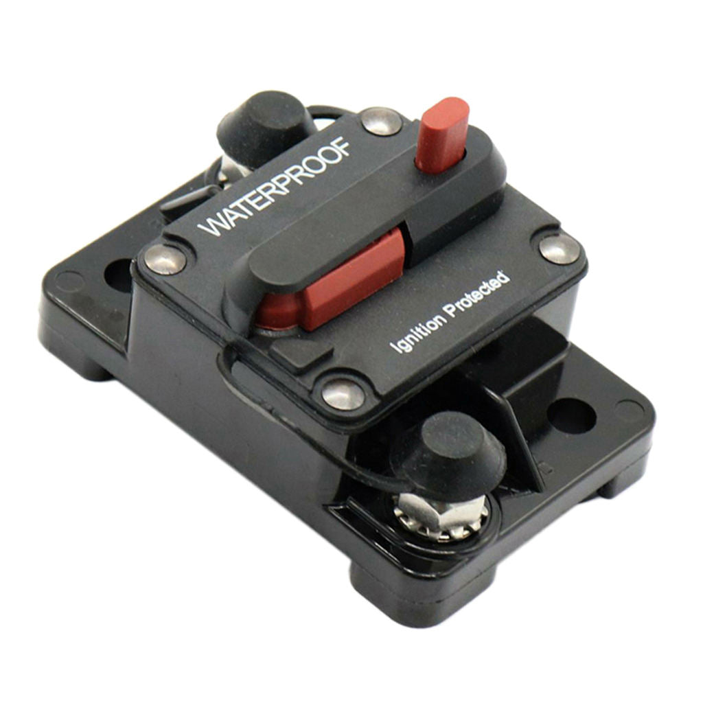 Auto Manual Reset Circuit Breaker Switch 12-36V DC Automobile 30A