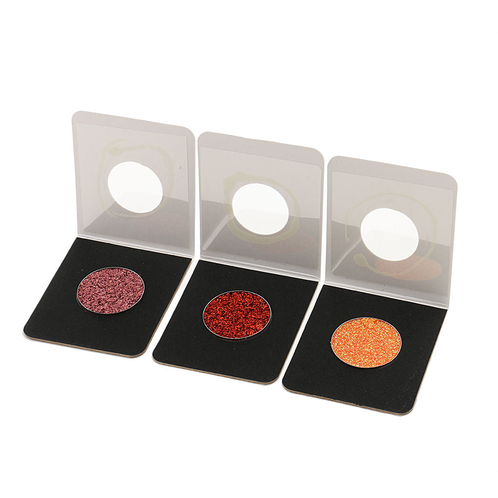 3Color Glitter Eye Shadow Diamond Shimmer Loose Powder Pigment Palette 16-18