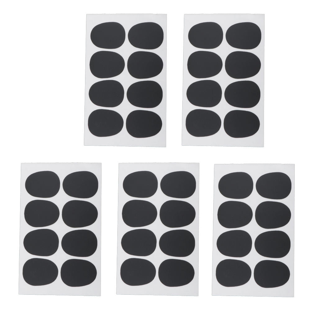 40 Pieces Sax Mouthpiece Pad Sax Tooth for Saxophone Replacement Accessories