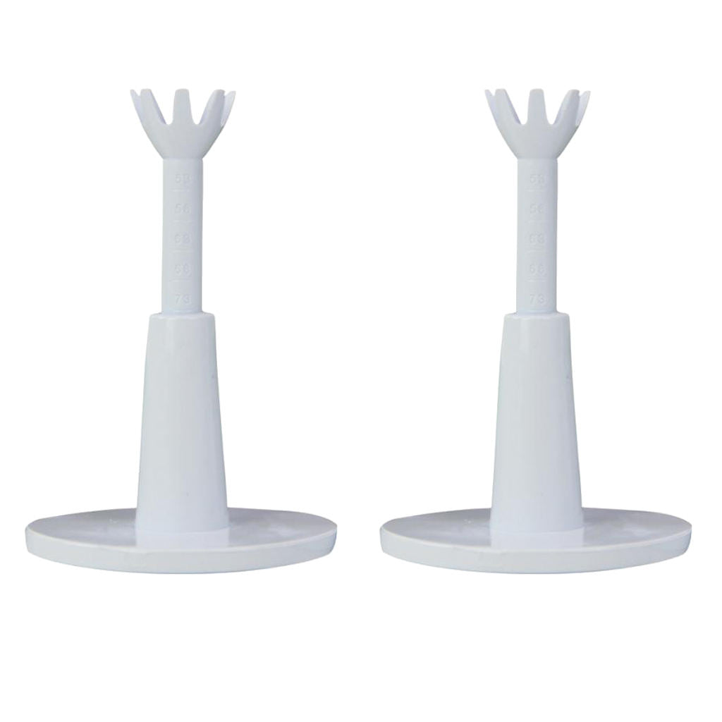 2Pcs Rubber Golf Driving Range Tees Holder Adjustable Golfer Tee Home Practice