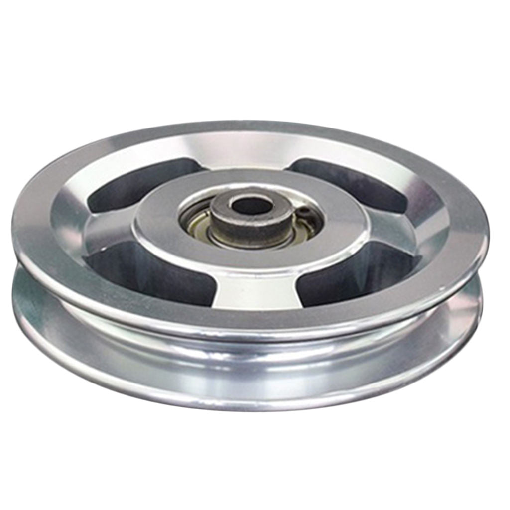 Alloy Pulley Wheels U Groove Home Fitness Pulley Cable Machine DIY 114 mm