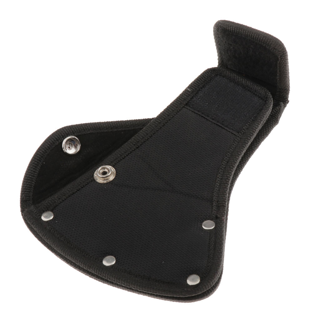 Durable Axe Blade Sheath Hunting Cover Black for Camping Outdoor 17.5x13cm
