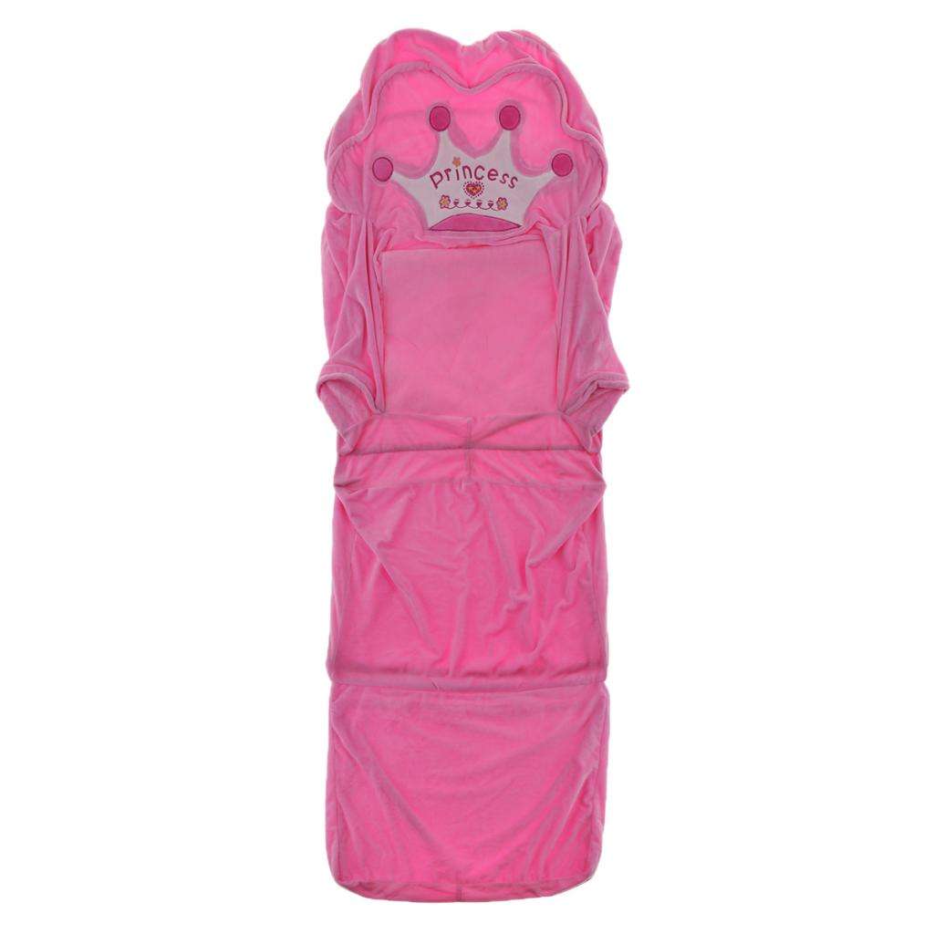 Pink Extended Kids Gaming Cute Crown Chair Children Couch Sofa Cover