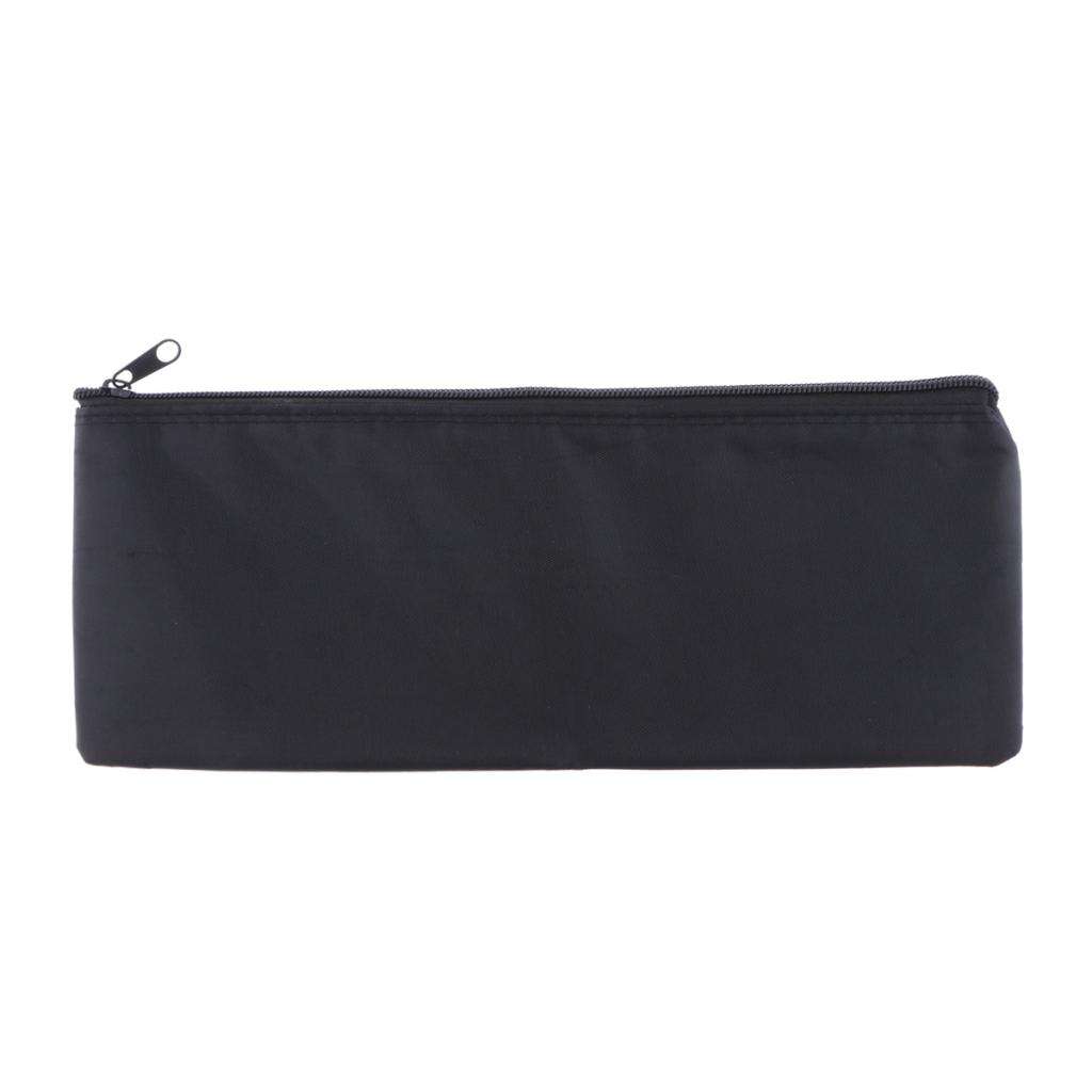 Microphone Protective Zipper Bags Pouch Soft 31x11cm Bar Outdoors Travel