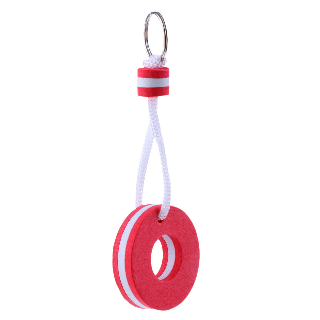 Floating Key Ring, Boat Marine Keychain Safety Buoyant Key Holder Buoy