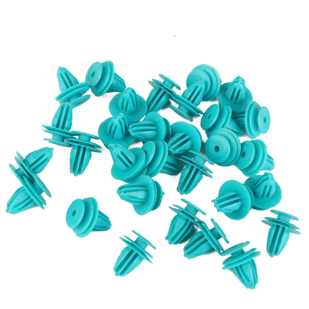 30Pcs Door Trim Panel Retainers Clips Fasteners For