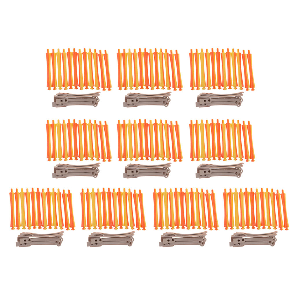 120 Piece Hair Grip Curlers Rollers Salon Hairdressing Styling Tool 1.6x9 cm