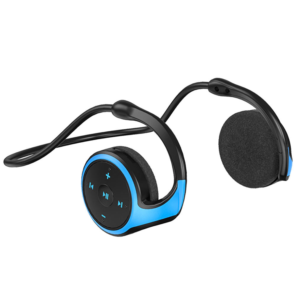 A23 Bone Conduction Headphones HD Phone 450mAH FM Radio for Driving Blue