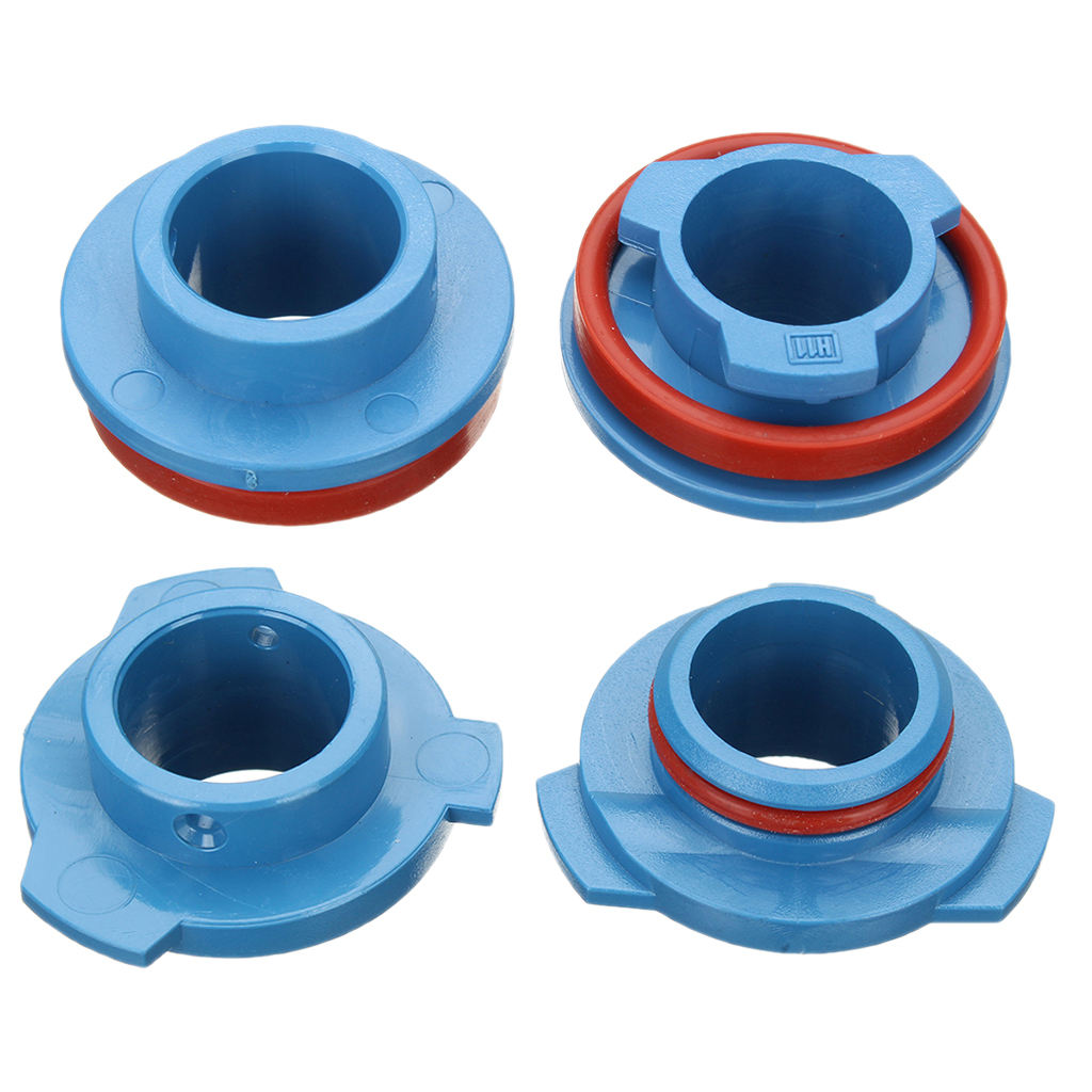 4pcs H11 HB3 Car Halogen Headlamp Headlight Base Holder Socket Retainer