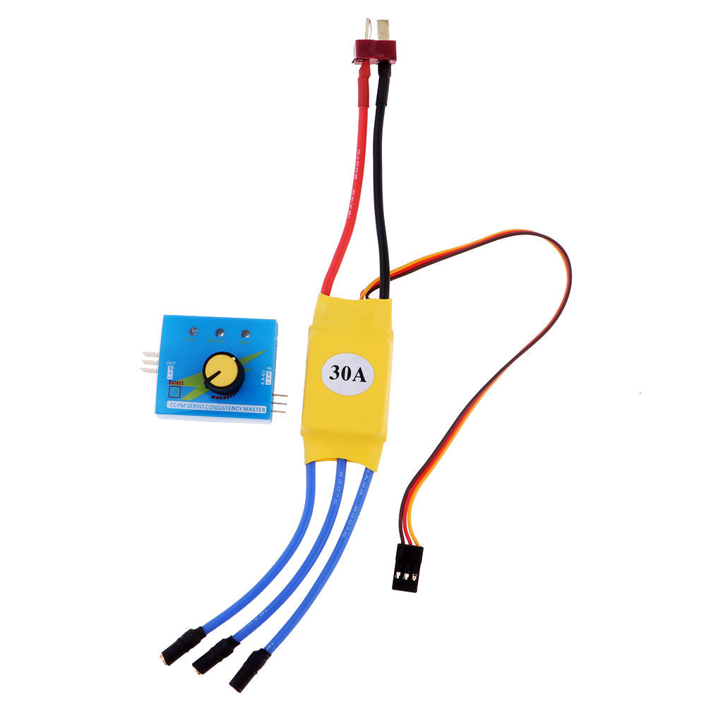 30A XXD Brushless Speed Controller RC ESC+Servo Tester for RC Drone