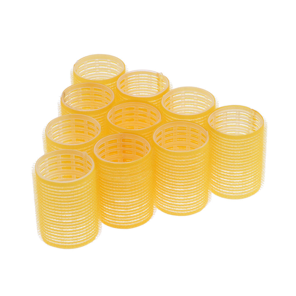 Plastic Hair Roller Curling Curls Bangs Roller Self Grip Hair Rollers 44mm
