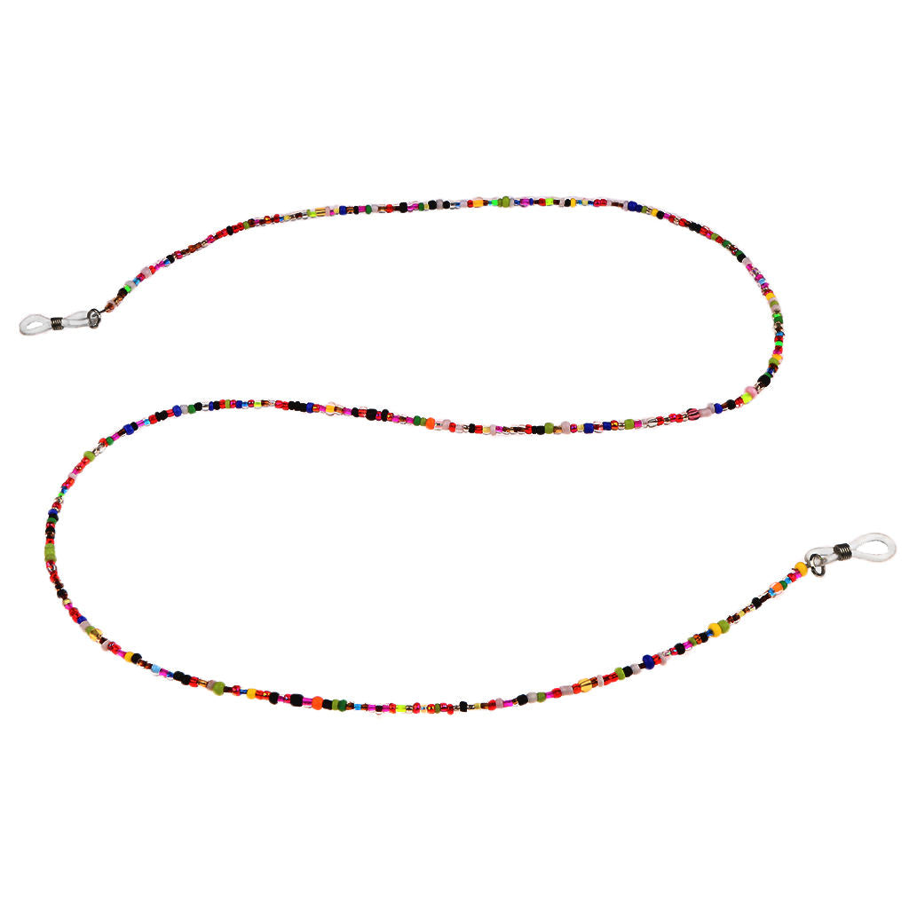 Small Colorful Beads Eyeglasses Cord Sun Glasses Holder Eyeglass Chains