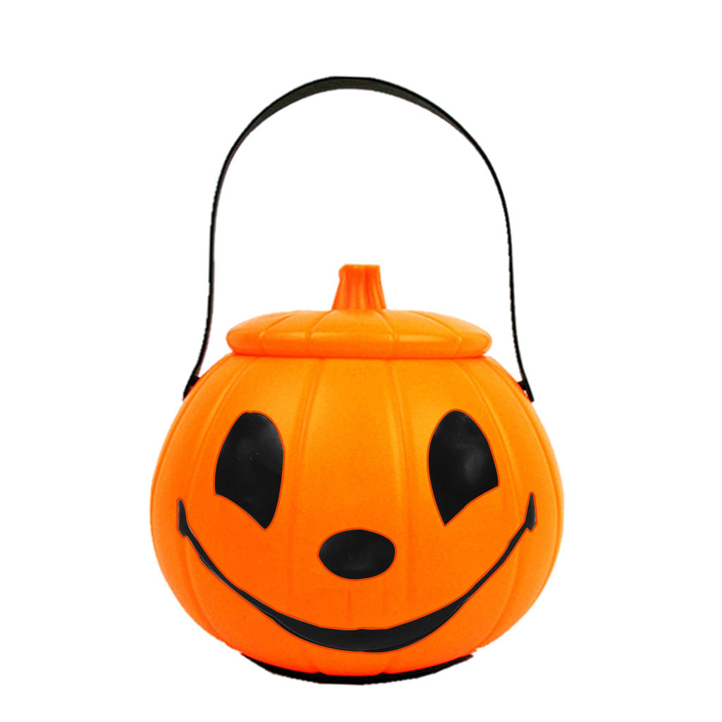 3x Halloween Pumpkin Lantern Lamp With Ghost Sound Party Fall Children Gift