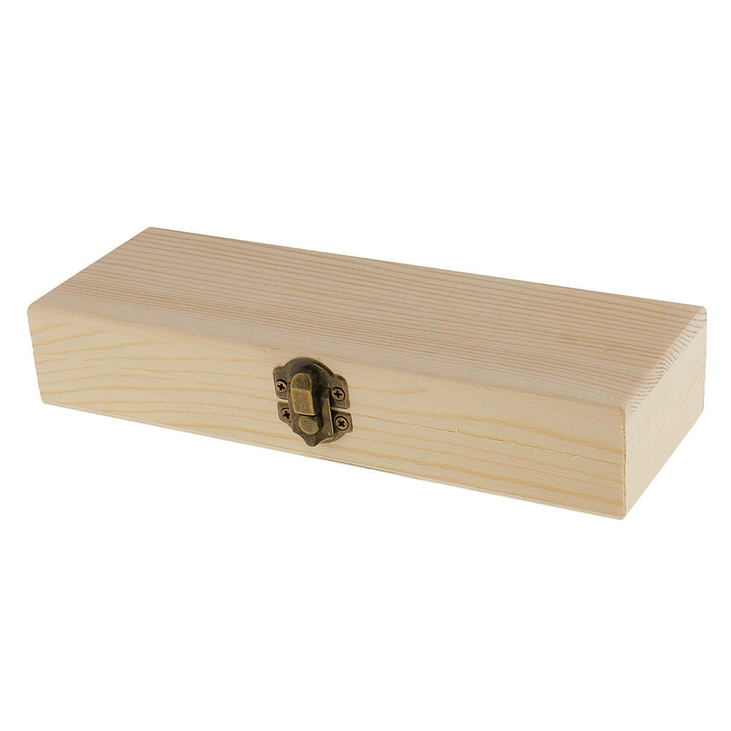 Rectangular Wooden Jewelry Box Jewelry Storage Box
