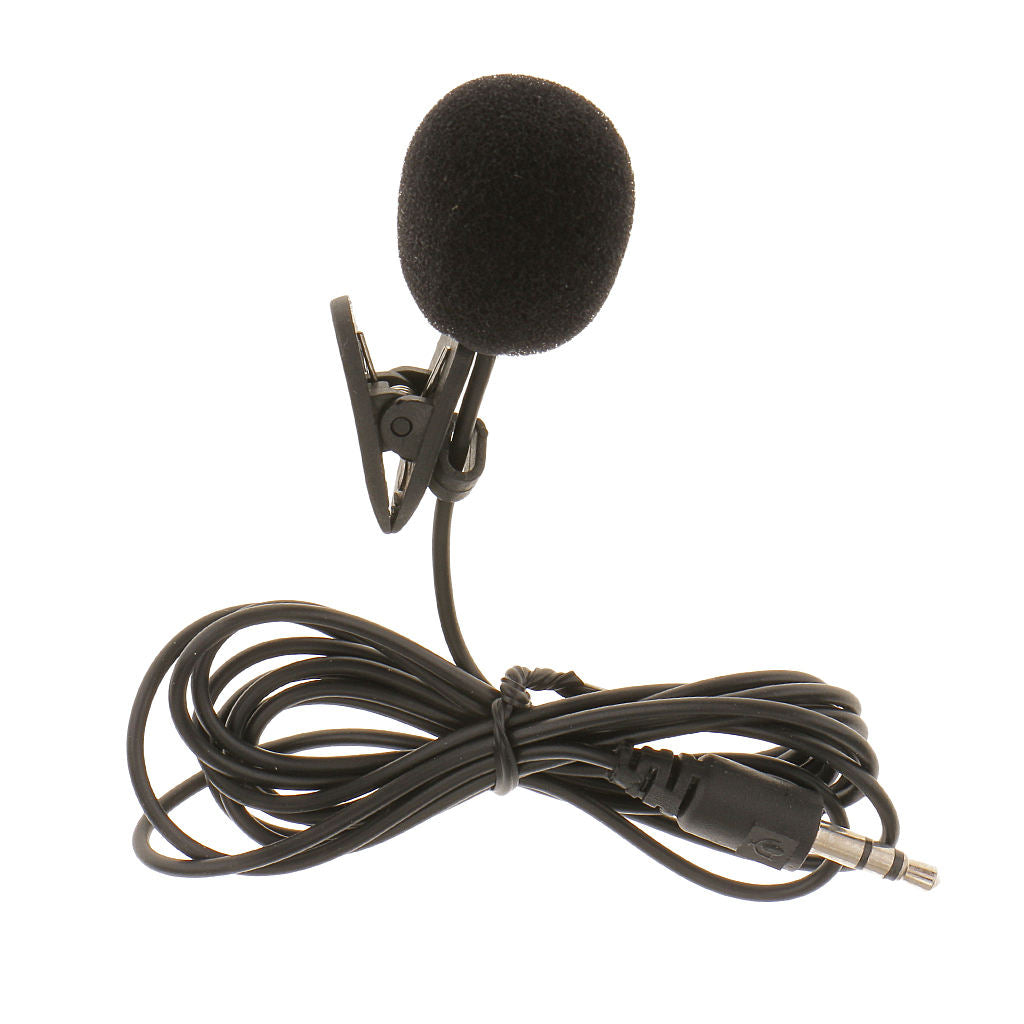 PC Computer Microphone Wired   Lapel Mic with 3.5mm Audio  , for Studio