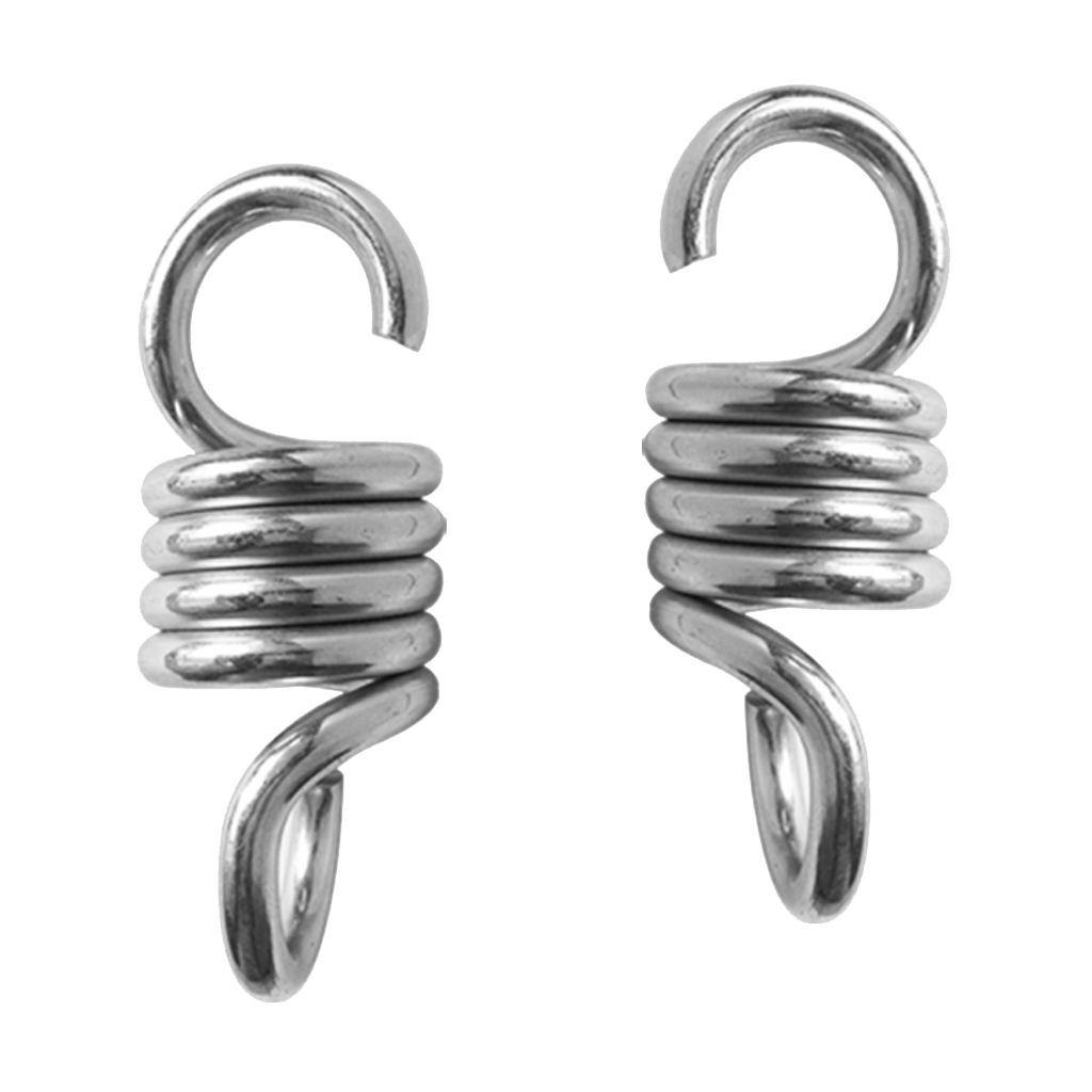 8Pcs Outdoor Hammock Spring Extension Swing Spring Hammock Hook for Hanging