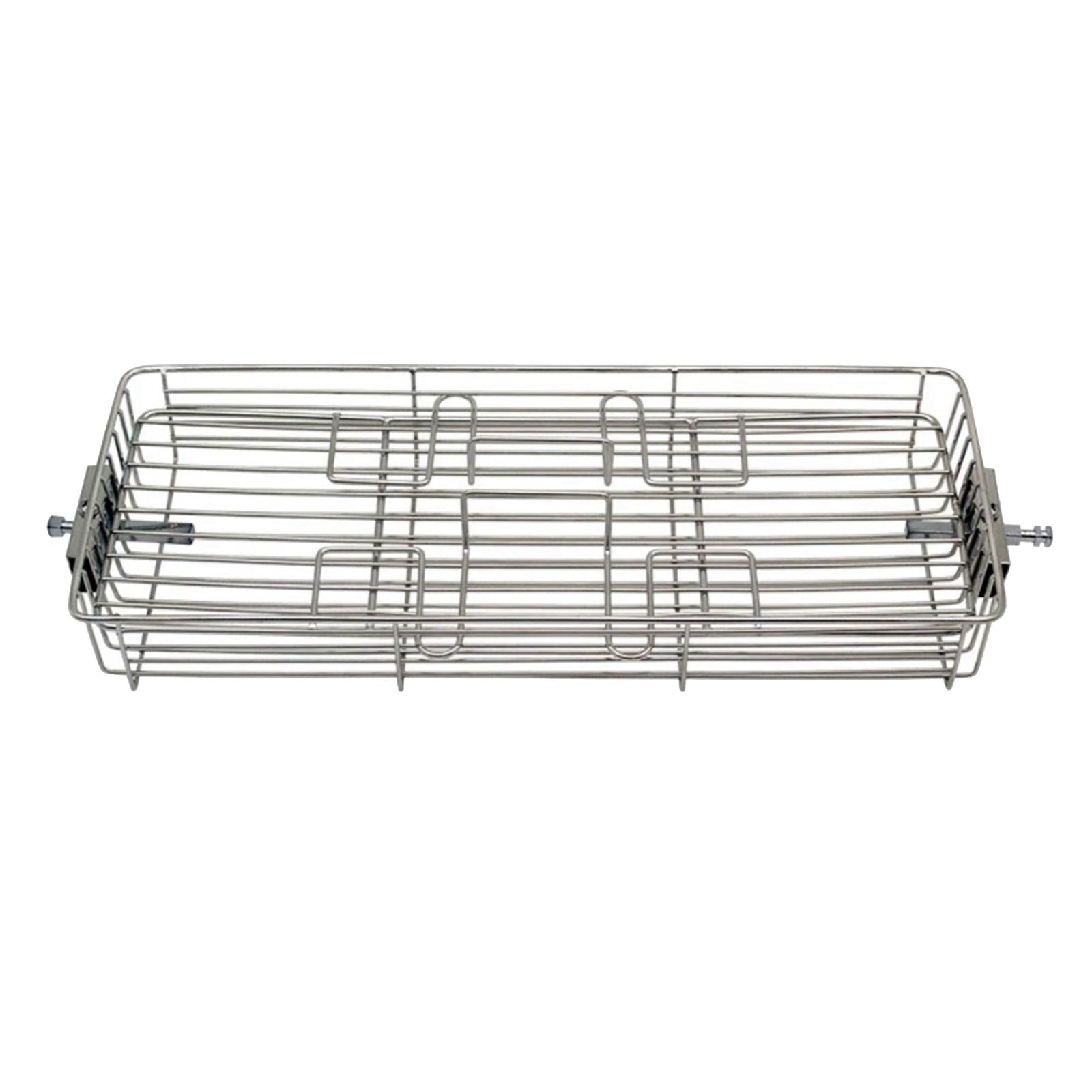 Stainless Steel Grill Basket BBQ Rotary Oven Cage Rack Small for 25-30L Oven