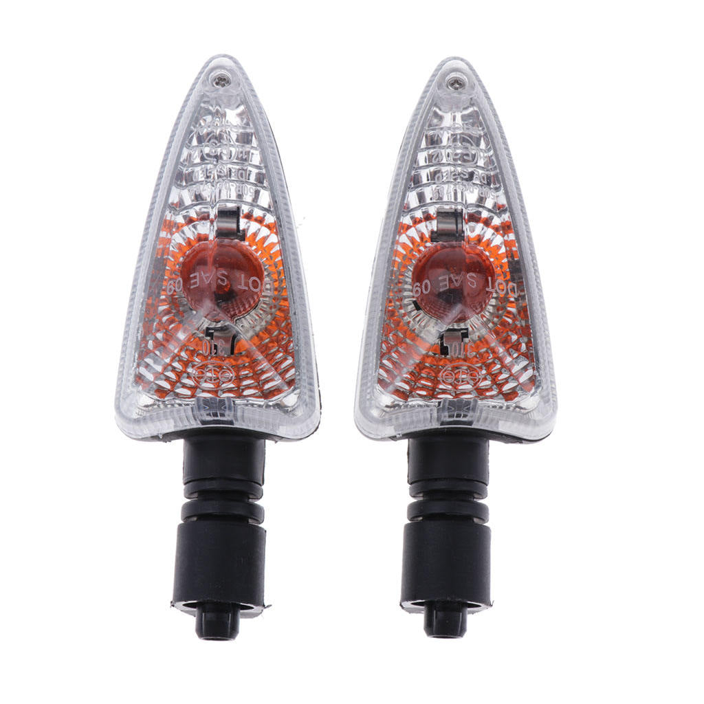 4pcs LED Turn Signal Lamp Indicator 12V Clear Lens for  Daytona 675R