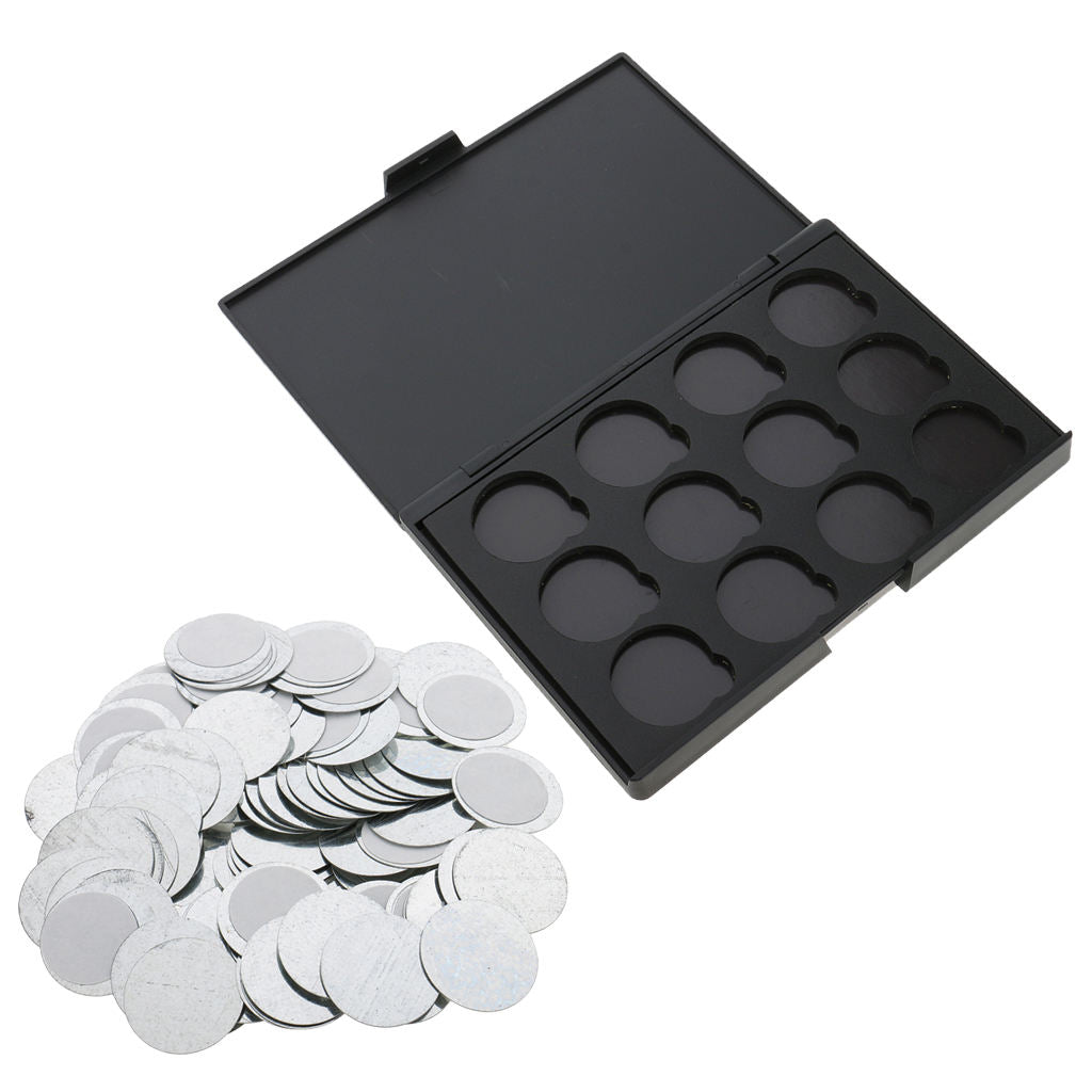 Empty Magnetic Palette Container Box Tin Pans Eyeshadow Blush Powder Makeup
