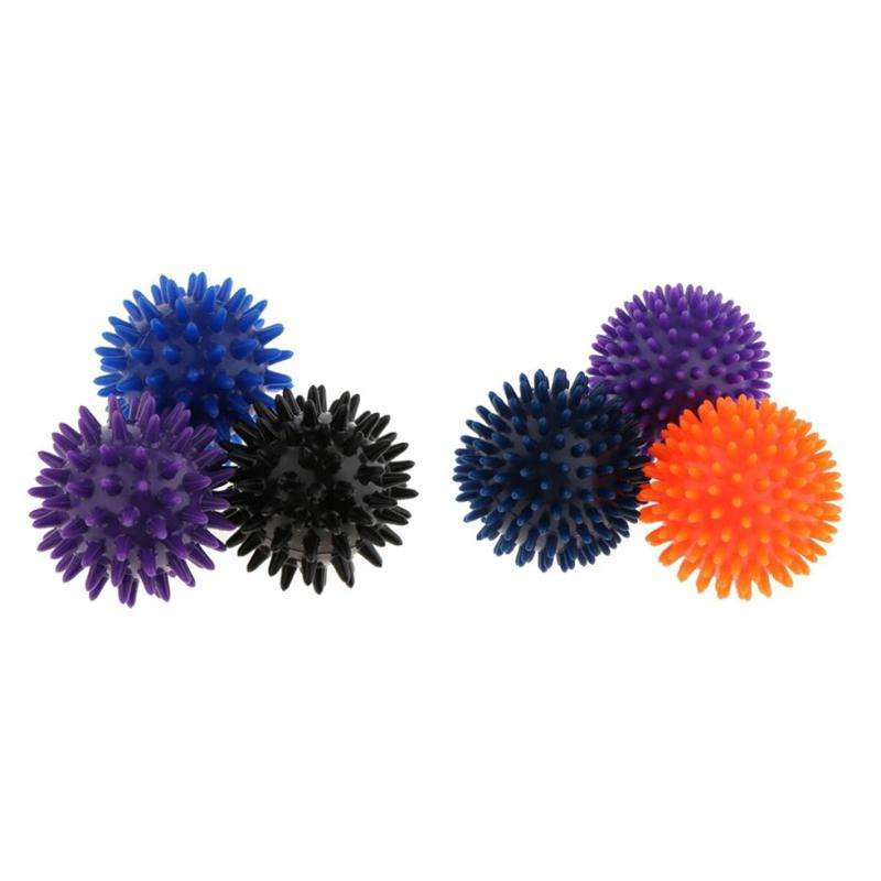 6 Pcs Spiky Massage Ball for Deep Tissue Back Massage Point Foot Massager